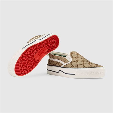 gucci slip on sneaker|gucci 1977 slip on sneakers.